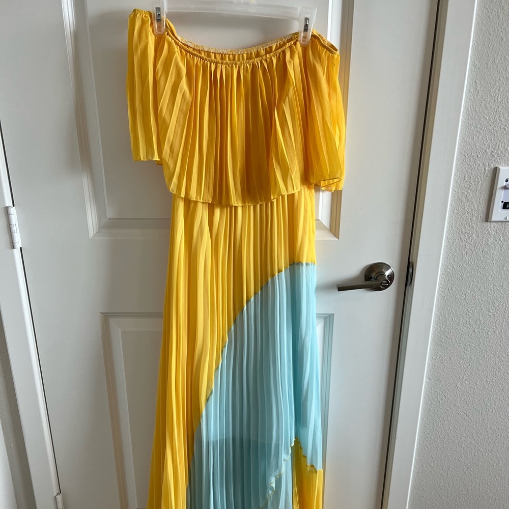 Off the shoulder dress